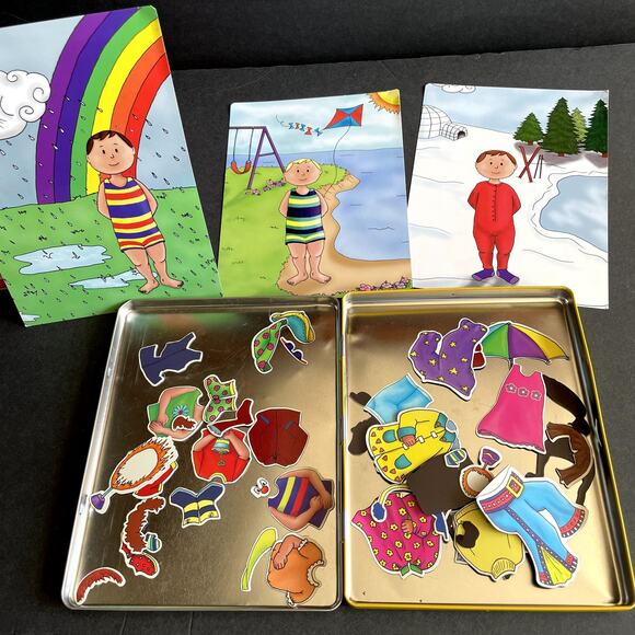 Five Travel Activity Sets Spirograph Gear Art Magnetic Creations - Picture 5 of 5